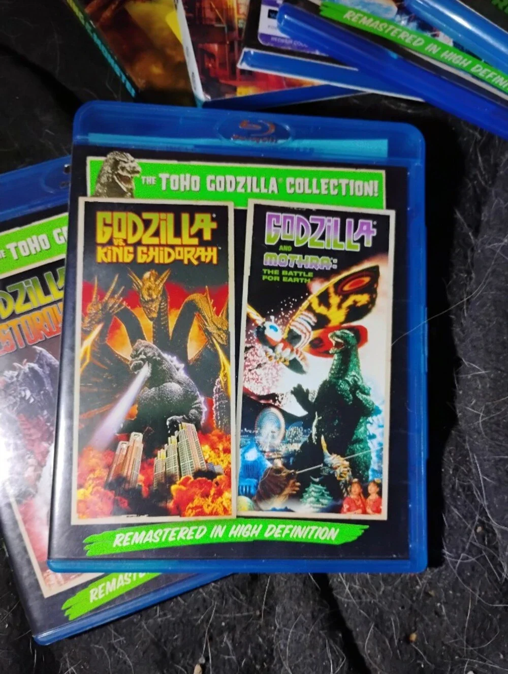 Godzilla 6 Toho Collection Bluray Plus 4 Movies 10 Total Blurays Bundled Lot